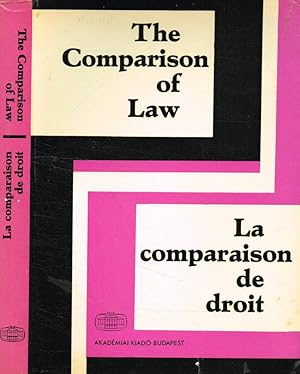 Bild des Verkufers fr The comparison of law. La comparaison de droit zum Verkauf von Biblioteca di Babele