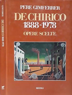 Immagine del venditore per De Chirico 1888-1978 Opere scelte venduto da Biblioteca di Babele