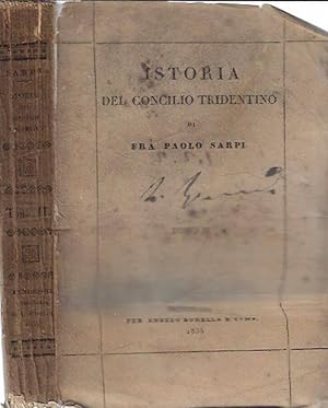 Bild des Verkufers fr Istoria del Concilio tridentino, tomo II zum Verkauf von Biblioteca di Babele