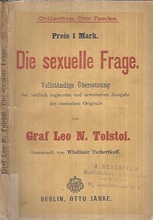 Bild des Verkufers fr Die sexuelle Frage zum Verkauf von Biblioteca di Babele