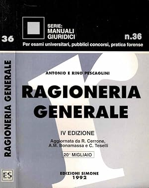 Seller image for Ragioneria Generale for sale by Biblioteca di Babele