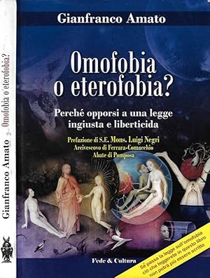 Immagine del venditore per Omofobia e eterofobia? Perche opporsi a una legge ingiusta e liberticida venduto da Biblioteca di Babele