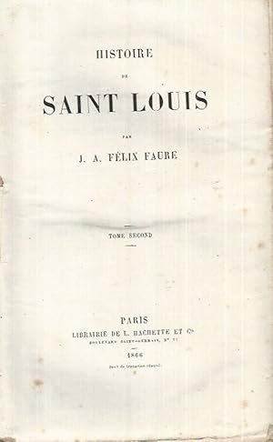 Seller image for Histoire de Saint Louis - Tome Second for sale by Biblioteca di Babele