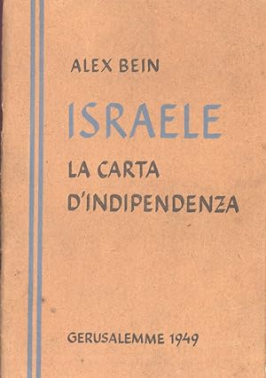 Bild des Verkufers fr Israele. La carta d' indipendenza zum Verkauf von Biblioteca di Babele