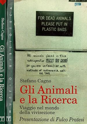 Bild des Verkufers fr Gli animali e la ricerca Viaggio nel mondo della vivisezione zum Verkauf von Biblioteca di Babele