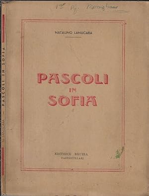 Imagen del vendedor de Pascoli in Sofia a la venta por Biblioteca di Babele