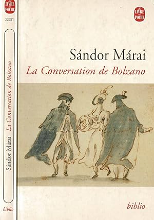 Seller image for Le conversation de Bolzano for sale by Biblioteca di Babele