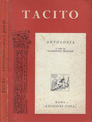 Imagen del vendedor de Tacito. Antologia a la venta por Biblioteca di Babele