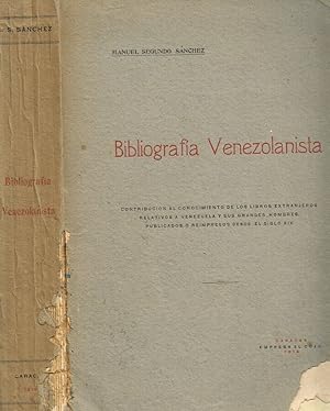 Seller image for Bibliografia Venezolanista for sale by Biblioteca di Babele