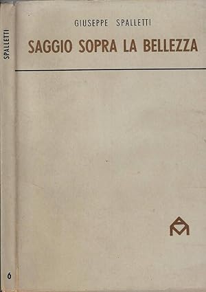 Imagen del vendedor de Saggio sopra la bellezza a la venta por Biblioteca di Babele