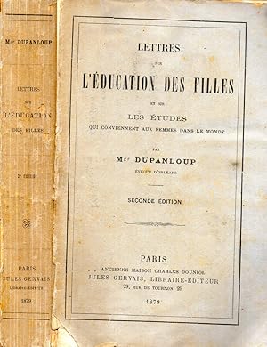 Bild des Verkufers fr Lettres sur l'ducation des filles Et sur les tudes qui conviennent aux femmes dans le monde zum Verkauf von Biblioteca di Babele