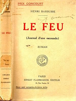 Immagine del venditore per Le Feu Journal d'une escouade venduto da Biblioteca di Babele