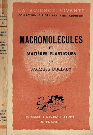 Seller image for Macromolcules et matires plastiques for sale by Biblioteca di Babele