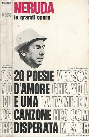 Seller image for Venti poesie d'amore e una canzone disperata for sale by Biblioteca di Babele