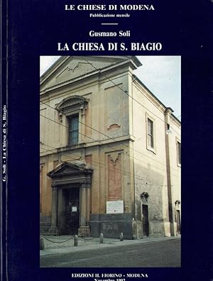 Immagine del venditore per La Chiesa di S. Biagio venduto da Biblioteca di Babele