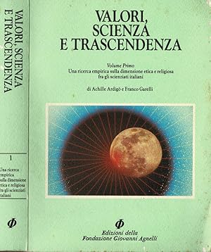 Seller image for Valori, scienza e trascendenza Una ricerca empirica sulla dimensione etica e religiosa fra scienziati italiani for sale by Biblioteca di Babele