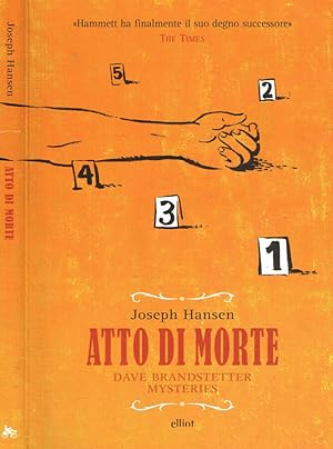 Image du vendeur pour Atto di morte Dave Brandstetter Mysteries mis en vente par Biblioteca di Babele