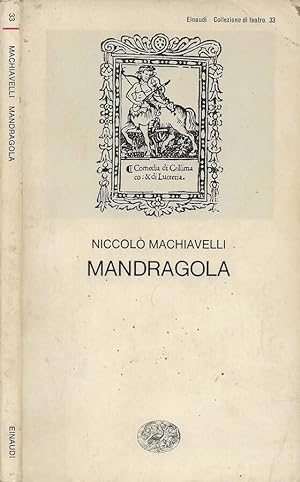 Imagen del vendedor de Mandragola a la venta por Biblioteca di Babele
