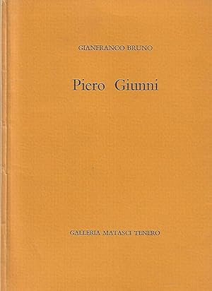 Bild des Verkufers fr Piero Giunni zum Verkauf von Biblioteca di Babele