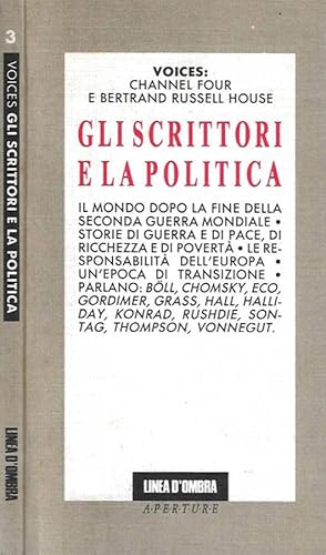 Seller image for Gli scrittori e la politica for sale by Biblioteca di Babele