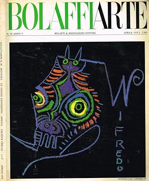 Seller image for Bolaffi arte. Rivista mensile di informazione. Anno V, n.39, aprile 1974 for sale by Biblioteca di Babele