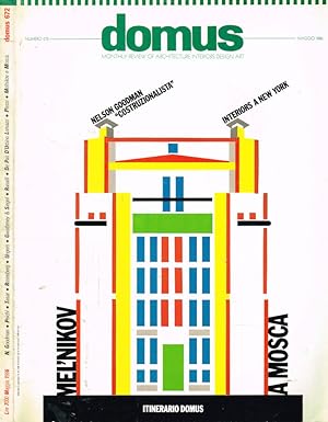 Bild des Verkufers fr Domus. Monthly review of architecture interiors design art. n.672, maggio 1986 zum Verkauf von Biblioteca di Babele