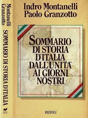 Bild des Verkufers fr Sommario di storia d'Italia dall'Unit ai giorni nostri zum Verkauf von Biblioteca di Babele