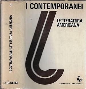 Bild des Verkufers fr I contemporanei Vol 3 Letteratura americana zum Verkauf von Biblioteca di Babele