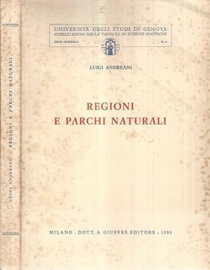 Bild des Verkufers fr Regioni e Parchi Naturali zum Verkauf von Biblioteca di Babele