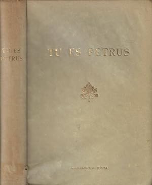 Seller image for Tu es Petrus Tutti i Papi-Gli anni santi- Il Vaticano for sale by Biblioteca di Babele