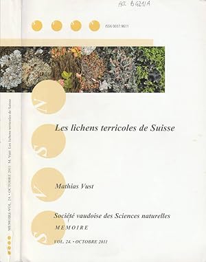 Seller image for Les lichens terricoles de Suisse Memoire for sale by Biblioteca di Babele