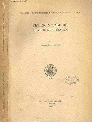 Seller image for Peter Norbeck: Prairie Statesman for sale by Biblioteca di Babele