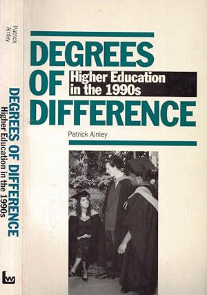 Bild des Verkufers fr Degrees of difference Higher education in the 1990s zum Verkauf von Biblioteca di Babele