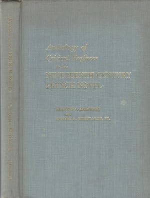 Image du vendeur pour Anthology of critical prefaces to the nineteenth-century french novel mis en vente par Biblioteca di Babele