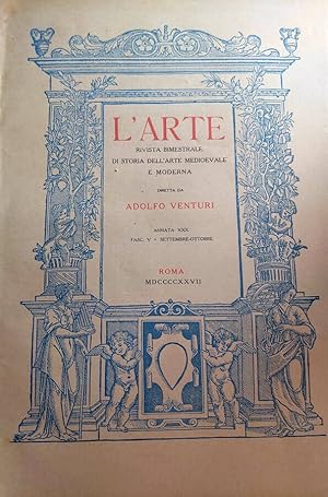Seller image for L'Arte N.3/4 del 1927 Rivista Bimestrale di Storia dell'Arte Medioevale e Moderna for sale by Biblioteca di Babele