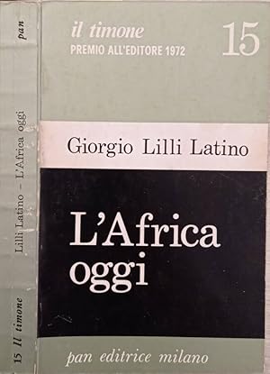 Imagen del vendedor de L Africa oggi a la venta por Biblioteca di Babele