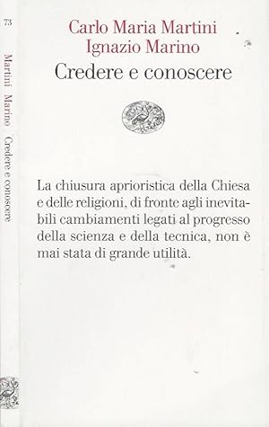 Seller image for Credere e conoscere for sale by Biblioteca di Babele