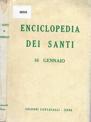 Bild des Verkufers fr Enciclopedia dei Santi 16 gennaio zum Verkauf von Biblioteca di Babele