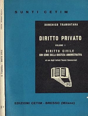 Bild des Verkufers fr Diritto privato zum Verkauf von Biblioteca di Babele