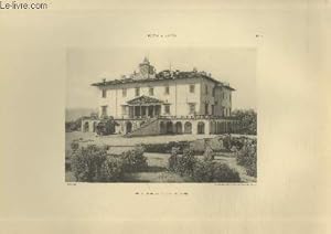 Seller image for Poggio a Cajano, Villas Palmieri et Le Balze : Vue du casin de la Villa mdicenne - Vue d'ensemble - Parterre de la terrasse infrieure - Vue prise de la terrasse etc. - Planches n7  15 en noir et blanc extraite de l'ouvrage "Jardins d'Italie Volume 3" for sale by Le-Livre