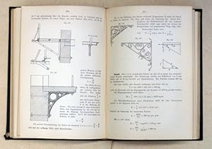 Seller image for Eisenkonstruktionen des Hochbaus umfassend die Berechnung und Anordung der Konstruktionselemente, der Verbindungen und Stsse der Walzeisen, der Trger und deren Lager, der Decken, Sulen, Wnde, Balkone und Erker, der Treppen, Dcher und Oberlichter. Fr den Schulgebrauch und die Baupraxis. for sale by antiquariat peter petrej - Bibliopolium AG