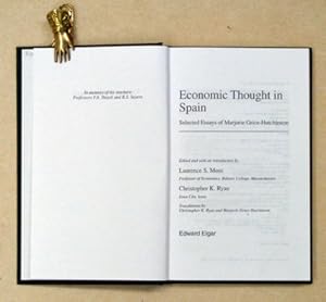 Immagine del venditore per Economic Thought in Spain. Selected Essays of Marjorie Grice-Hutchinson. venduto da antiquariat peter petrej - Bibliopolium AG