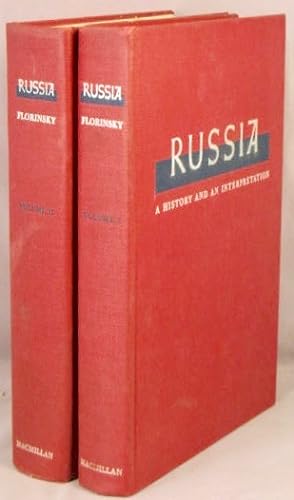 Russia, A History and An Interpretation. 2 volumes.