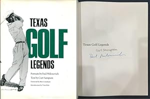 Bild des Verkufers fr Texas Golf Legends zum Verkauf von Turgid Tomes