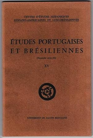 Etudes portugaises et brésiliennes, XV [nouvelle série, 3]