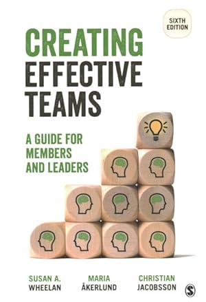 Image du vendeur pour Creating Effective Teams : A Guide for Members and Leaders mis en vente par GreatBookPricesUK