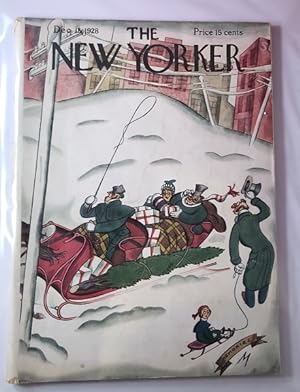 The New Yorker Magazine [ December 15, 1928] / Julian de Miskey Cover