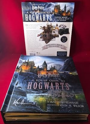 Image du vendeur pour A Pop-Up Guide to Hogwarts: From the Films of Harry Potter (SIGNED BY REINHART & WILSON) mis en vente par Back in Time Rare Books, ABAA, FABA