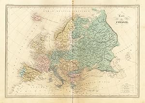 Antique Map-EUROPE-Malte-Brun-Sarrazin-1880