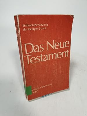 Imagen del vendedor de (Testamentum novum, dt.) Das Neue Testament. Einheitsbersetzung der Heiligen Schrift. a la venta por Antiquariat Bookfarm